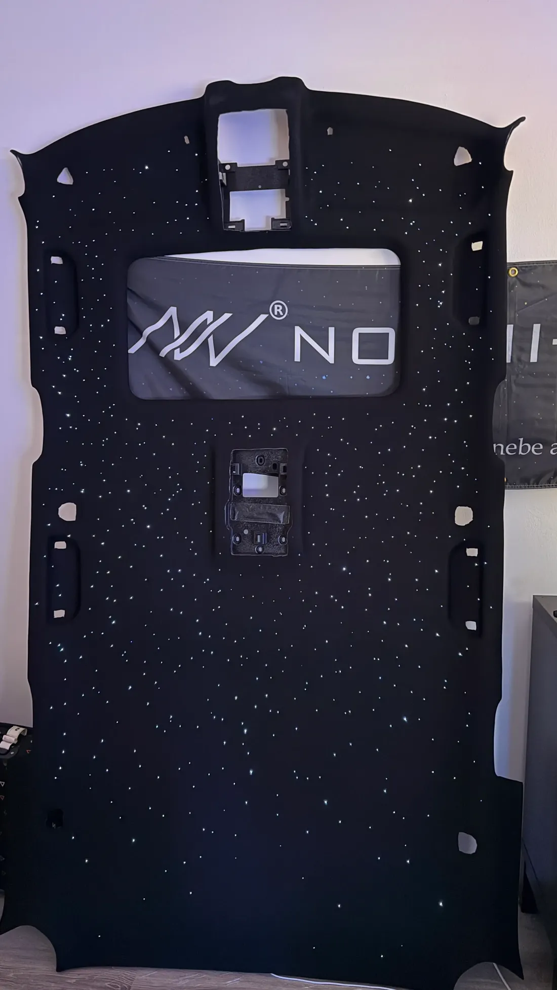 Hvězdné nebe navržené na míru vozu