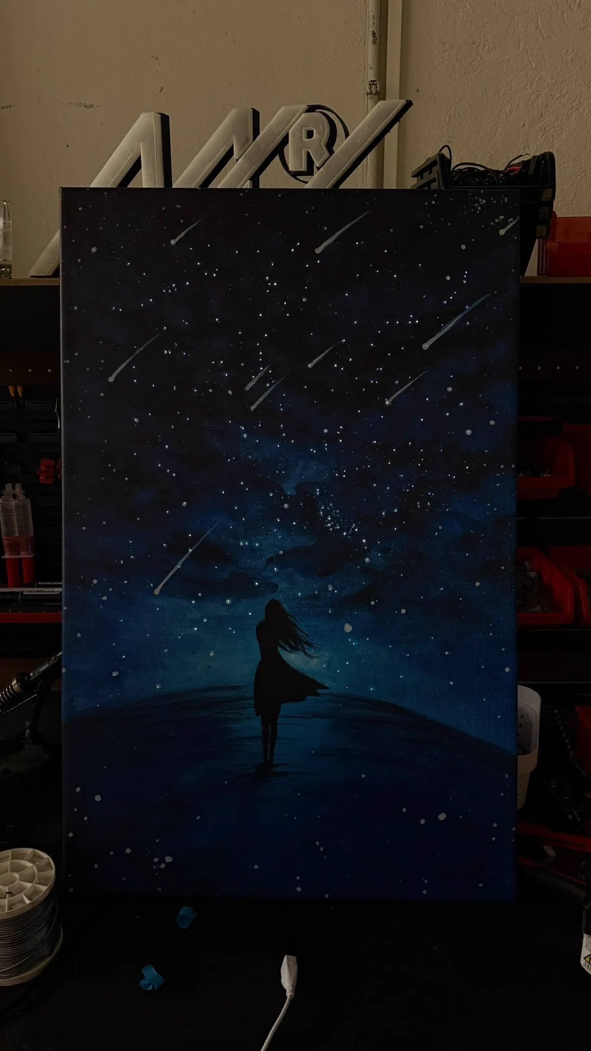 Divka meteoricky dest